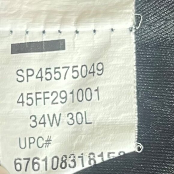 Izod Golf Pants Mens Flat Front Performance Pants Black Size 34x30 - Picture 10 of 10